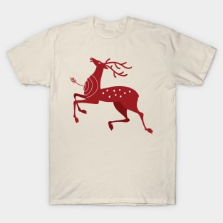 arrow hits a deer in the chest T-Shirt